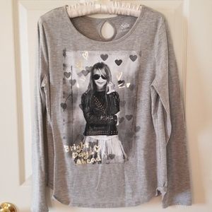 Four girls justice long sleeve tops!